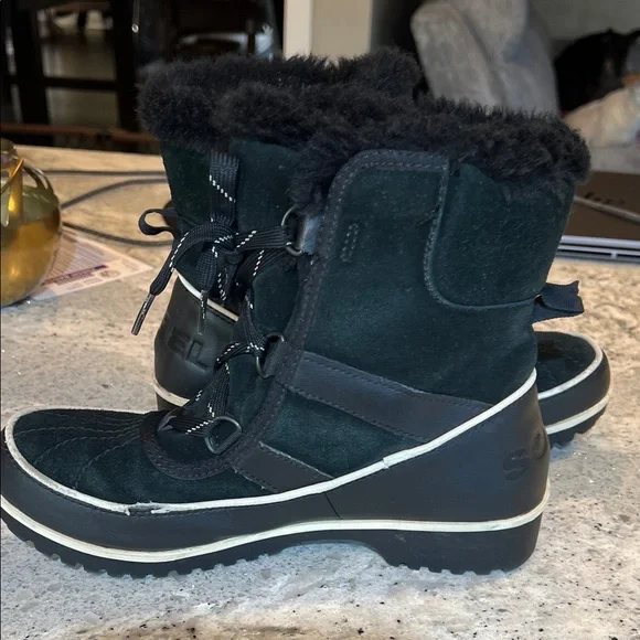 Sorel Sorel Black Tivoli III Black Winter & Rain Boots Size 7.5 - Picture 5 of 8